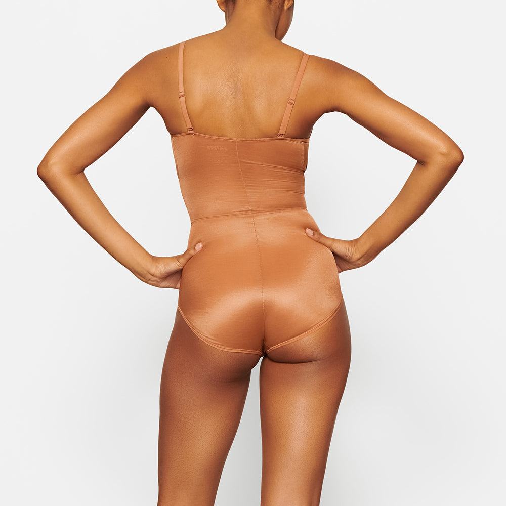 Skims BARELY THERE BODYSUIT BRIEF W/ SNAPS Bodysuit Marhule | OLKS-62849