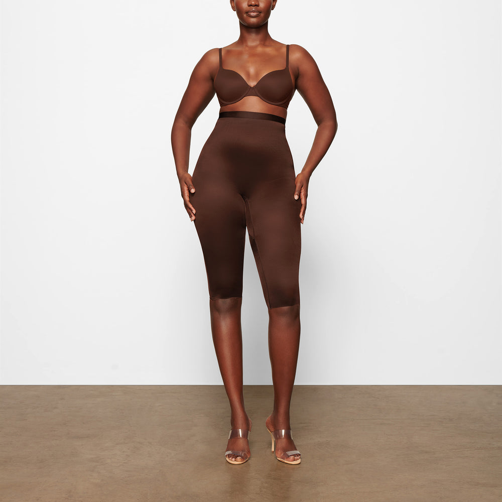 Skims BARELY THERE CROPPED Leginy Čokoláda | WDEK-65194