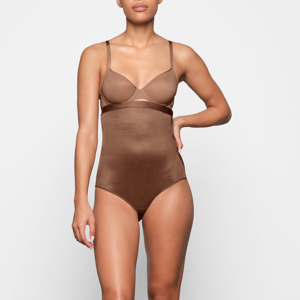 Skims BARELY THERE HIGH WAIST Brief Hnede | IUNE-98617