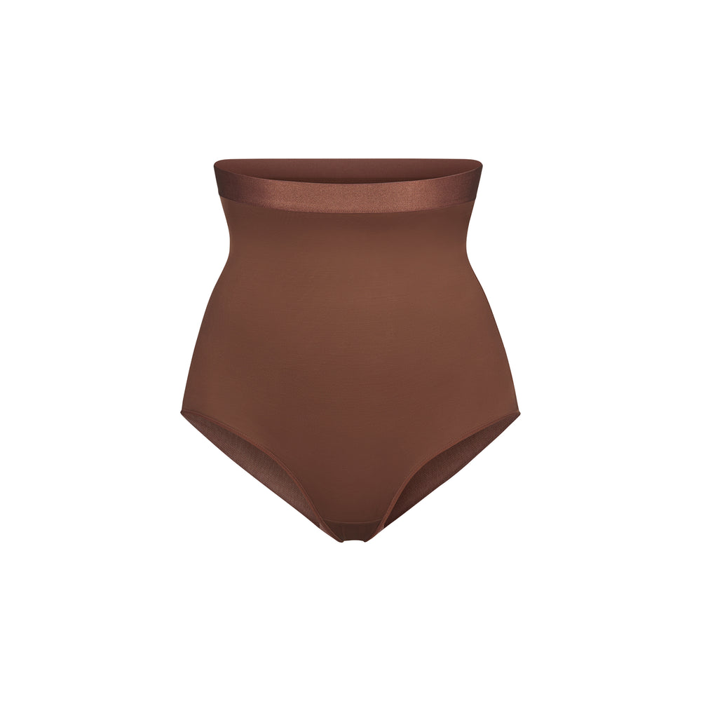 Skims BARELY THERE HIGH WAIST Brief Hnede | IUNE-98617