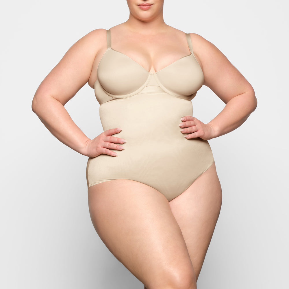 Skims BARELY THERE HIGH WAIST Brief Hnede | STKY-28037