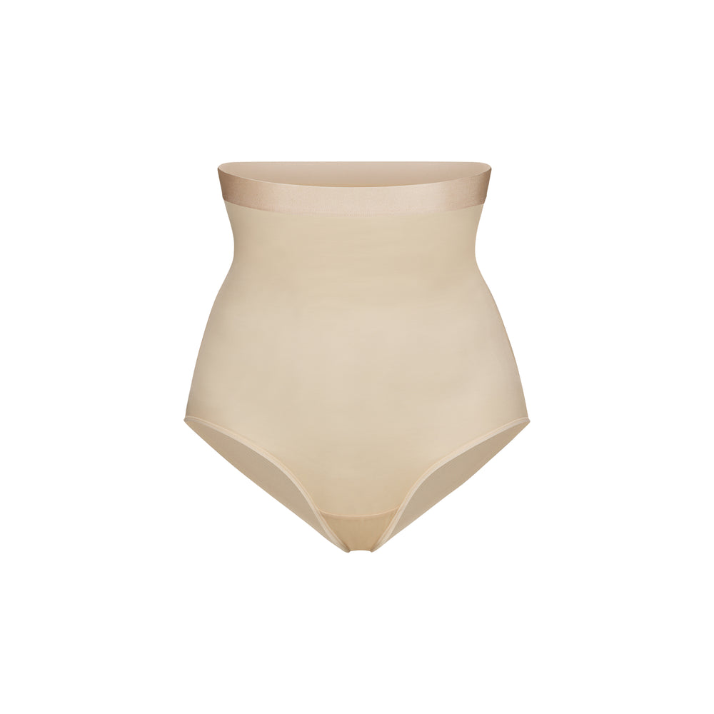 Skims BARELY THERE HIGH WAIST Brief Hnede | STKY-28037