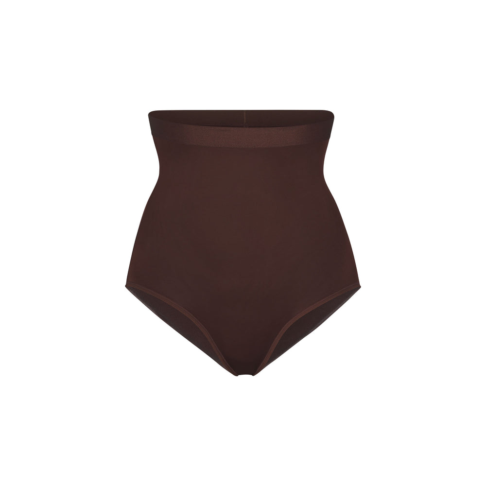 Skims BARELY THERE HIGH WAIST Brief Čokoláda | XINY-70416