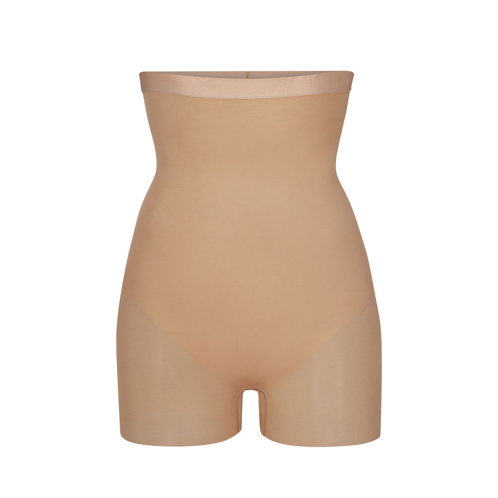 Skims BARELY THERE HIGH WAIST Kratasy Béžové | SOXE-20693