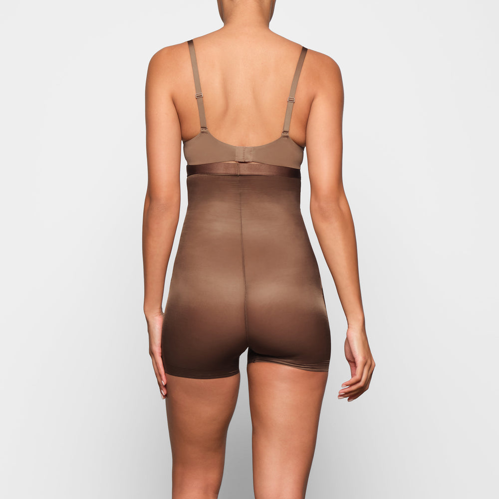 Skims BARELY THERE HIGH WAIST Kratasy Hnede | JCDM-82047