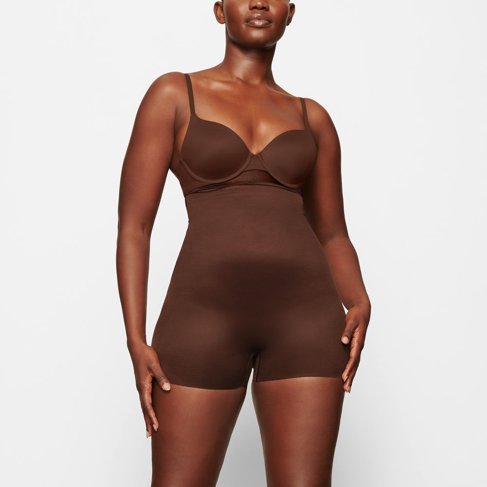 Skims BARELY THERE HIGH WAIST Kratasy Čokoláda | DRCL-09267