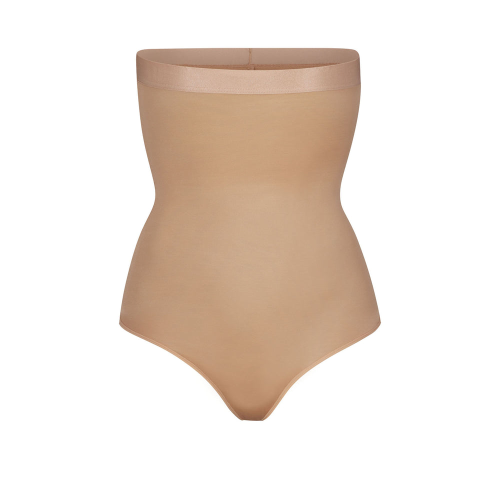 Skims BARELY THERE HIGH WAIST Thong Béžové | ODNW-16723