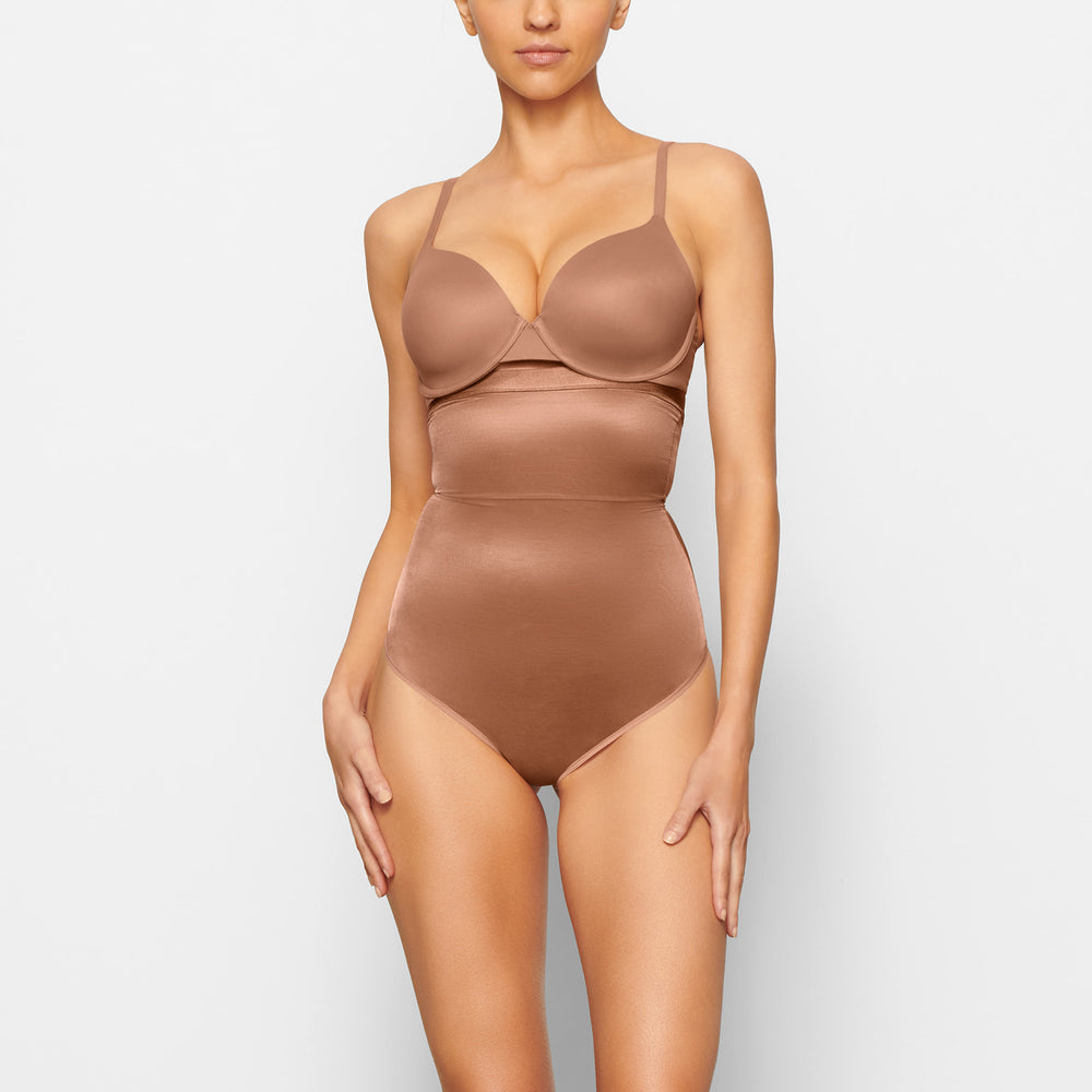 Skims BARELY THERE HIGH WAIST Thong Marhule | VUEQ-93541