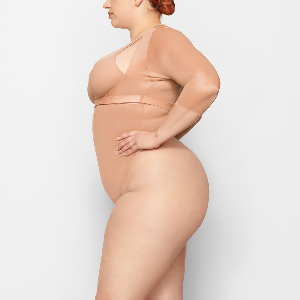 Skims BARELY THERE OPEN Arm Shapewear Béžové | OLKR-52139