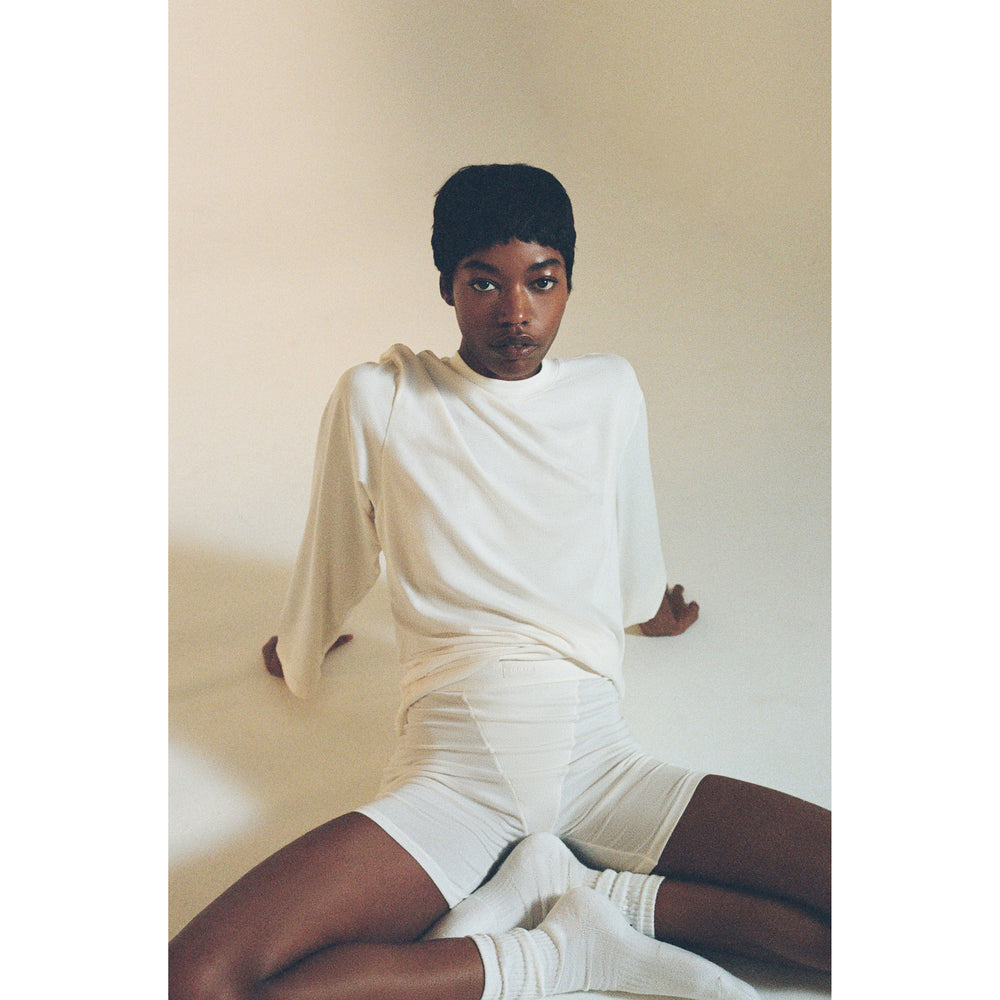 Skims BOYFRIEND Boxer Shorts Béžové | HKAZ-85314