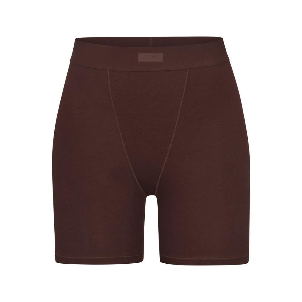 Skims BOYFRIEND Boxer Shorts Čokoláda | SZBF-13094