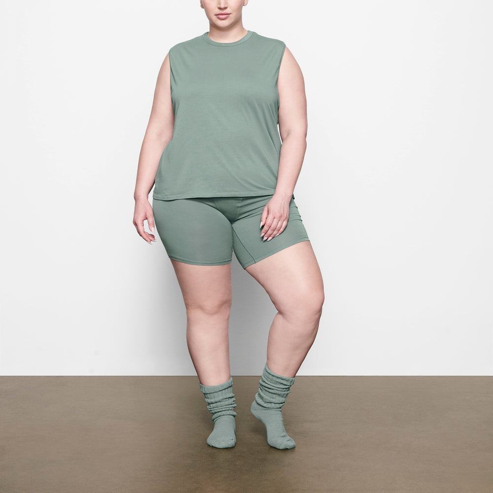 Skims BOYFRIEND MUSCLE Tank Svetlo Zelene | UPFG-28309