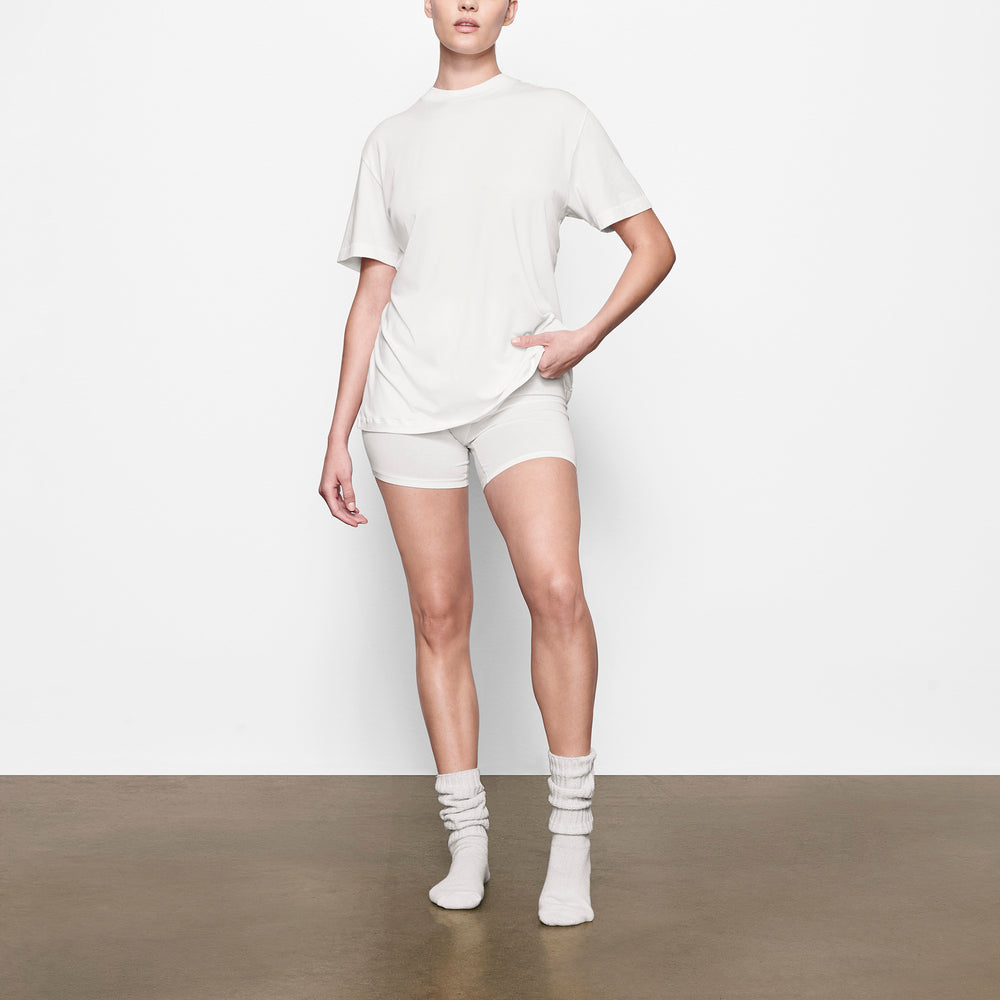 Skims BOYFRIEND T-shirt Biele | EOVU-78024
