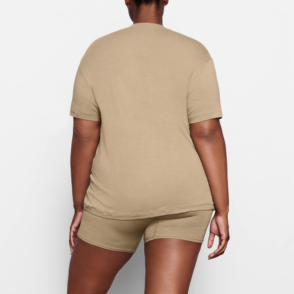 Skims BOYFRIEND T-shirt Marhule | NQOP-76943