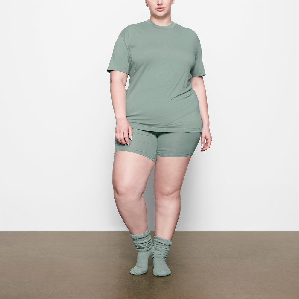 Skims BOYFRIEND T-shirt Svetlo Zelene | YBSX-85097