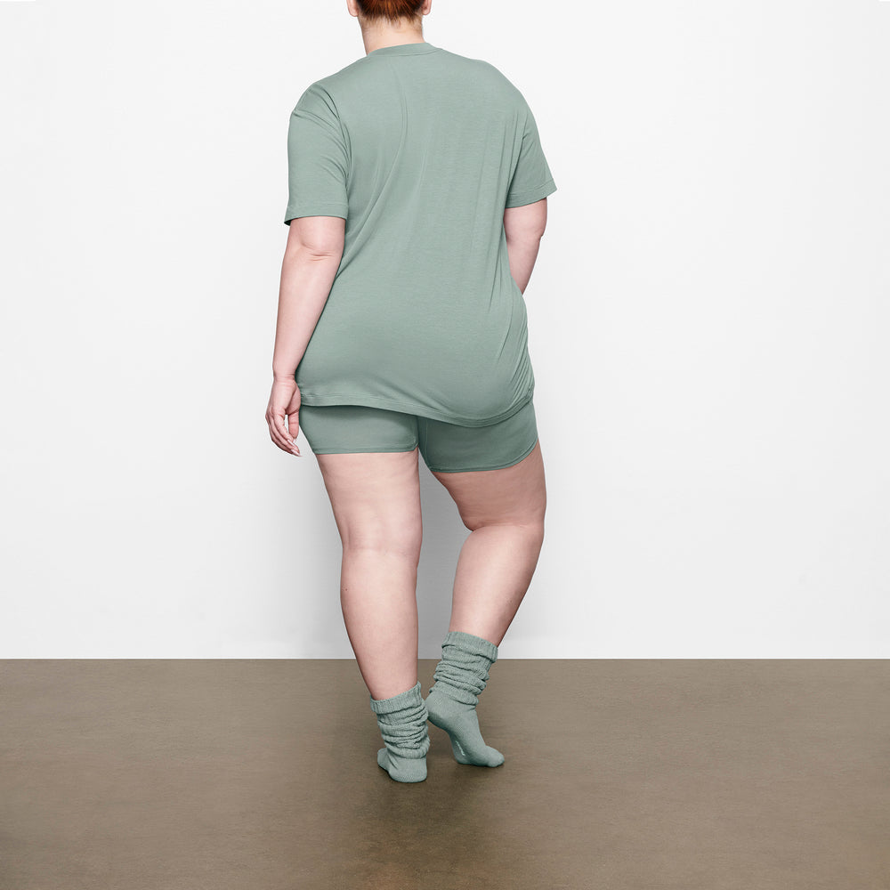 Skims BOYFRIEND T-shirt Svetlo Zelene | YBSX-85097