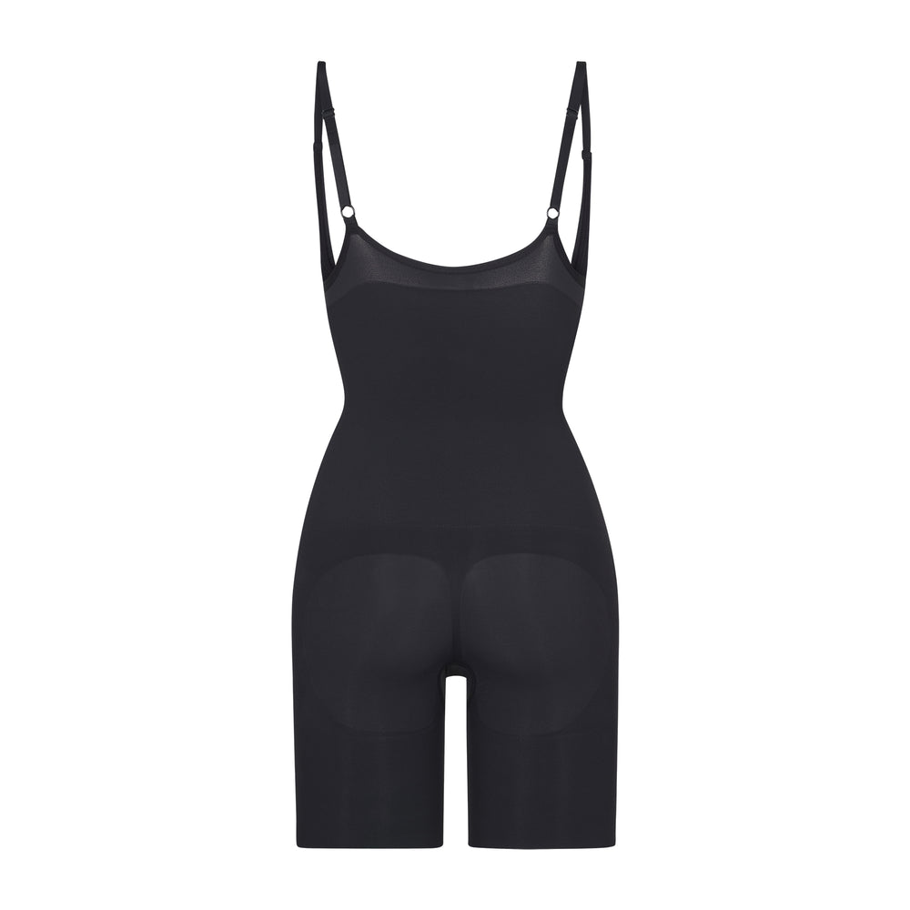 Skims BUTT ENHANCING Open Bust Bodysuit Čierne | TIHJ-87032