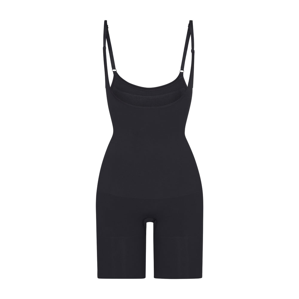 Skims BUTT ENHANCING Open Bust Bodysuit Čierne | TIHJ-87032