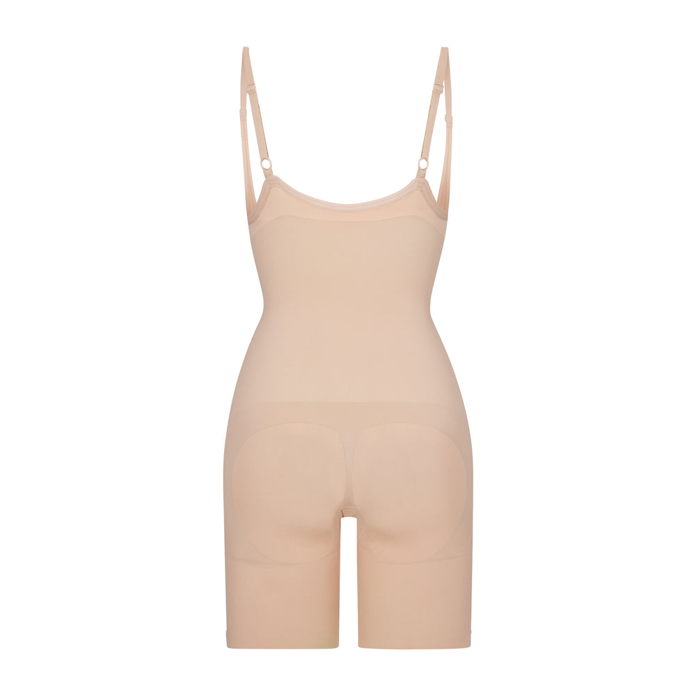 Skims BUTT ENHANCING Open Bust Bodysuit Béžové | VTPW-23985