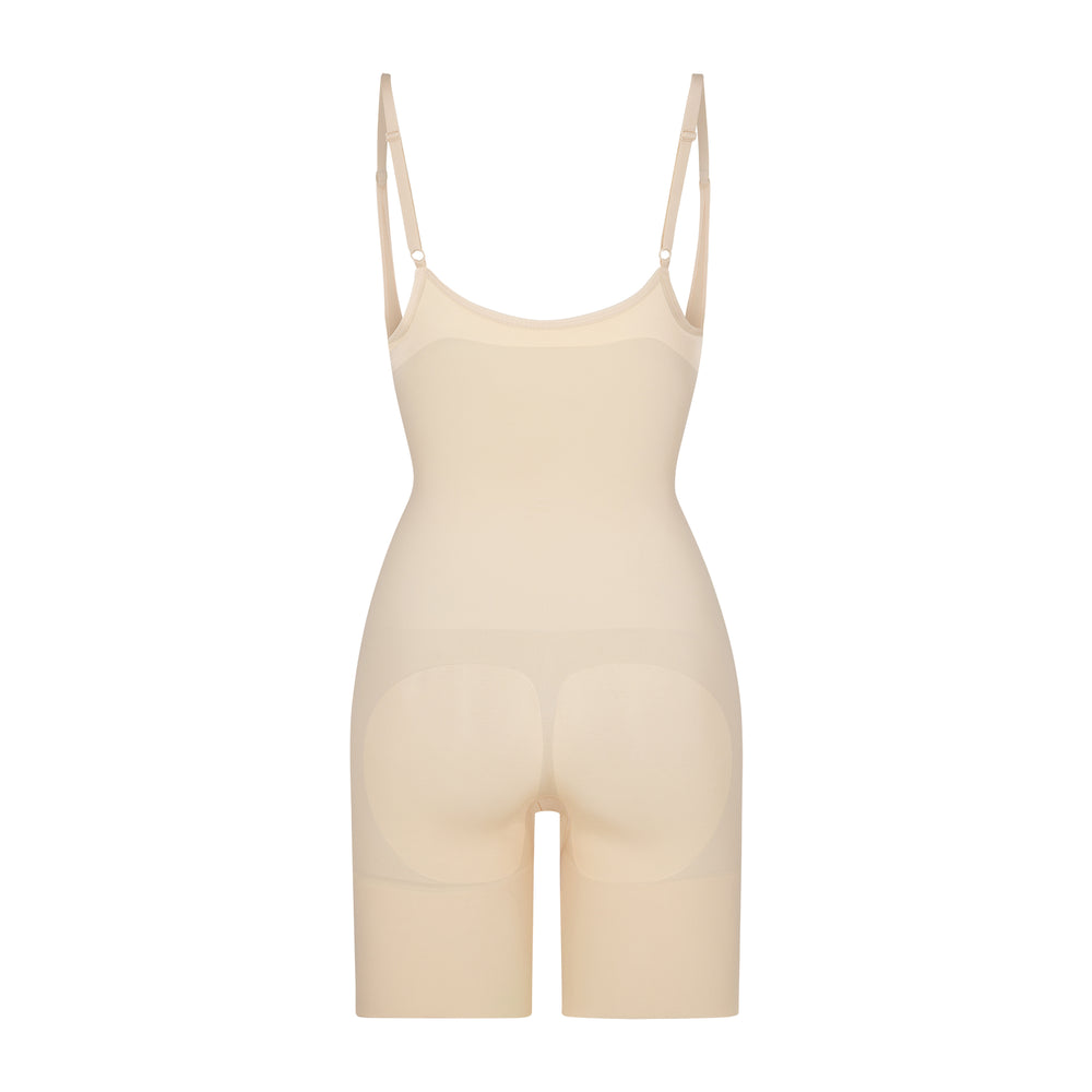 Skims BUTT ENHANCING Open Bust Bodysuit Hnede | ZKFE-40186