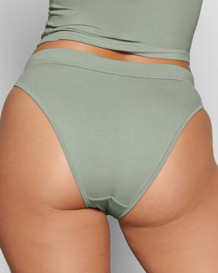 Skims COTTON JERSEY CHEEKY Tanga Modre | ZINT-70968