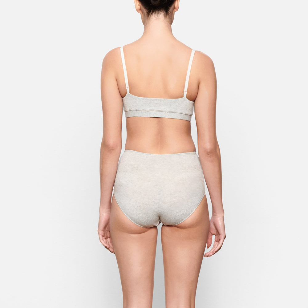 Skims COTTON JERSEY FULL Brief Svetlo Siva | IXMS-83071
