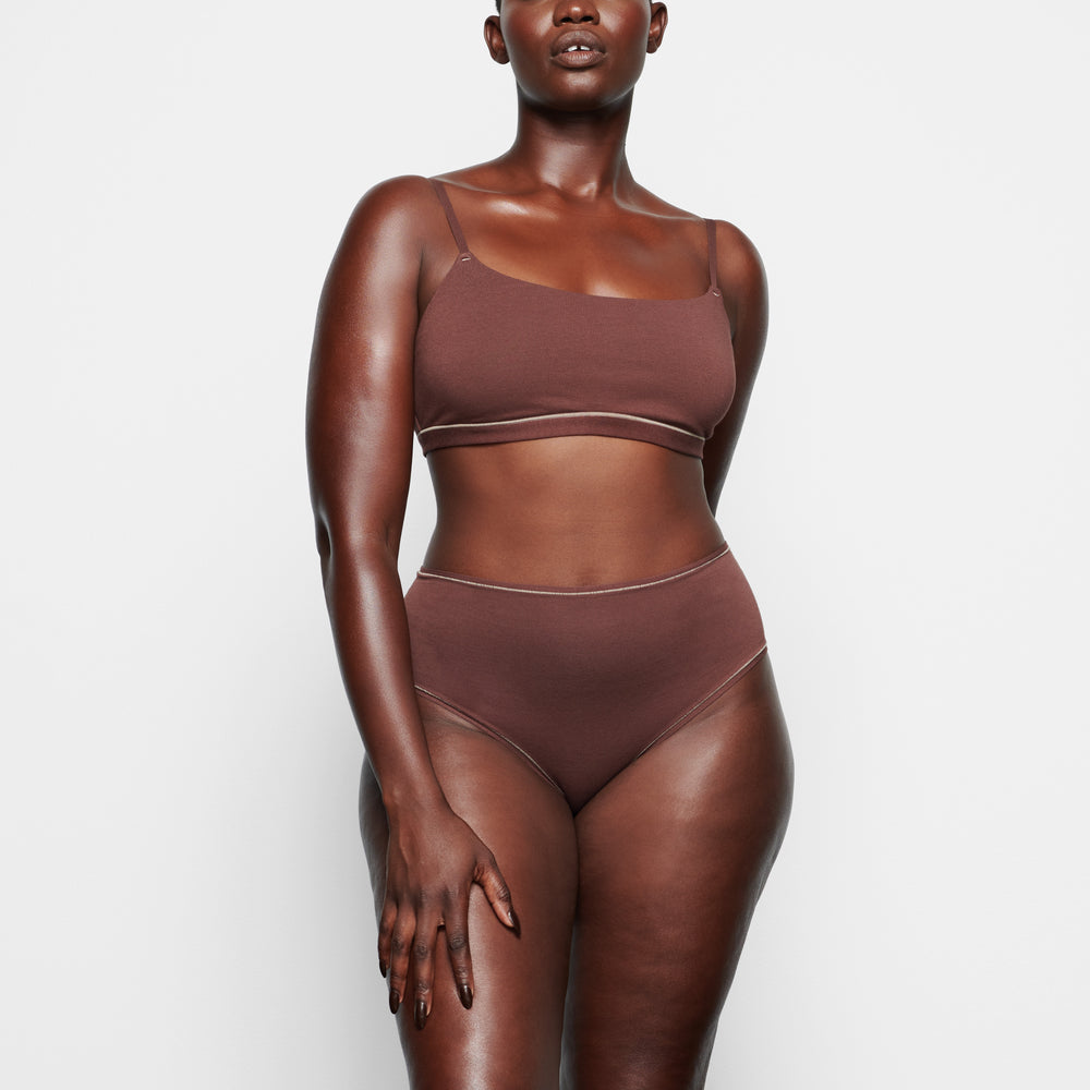 Skims COTTON JERSEY FULL Brief Čokoláda | XRCT-64250