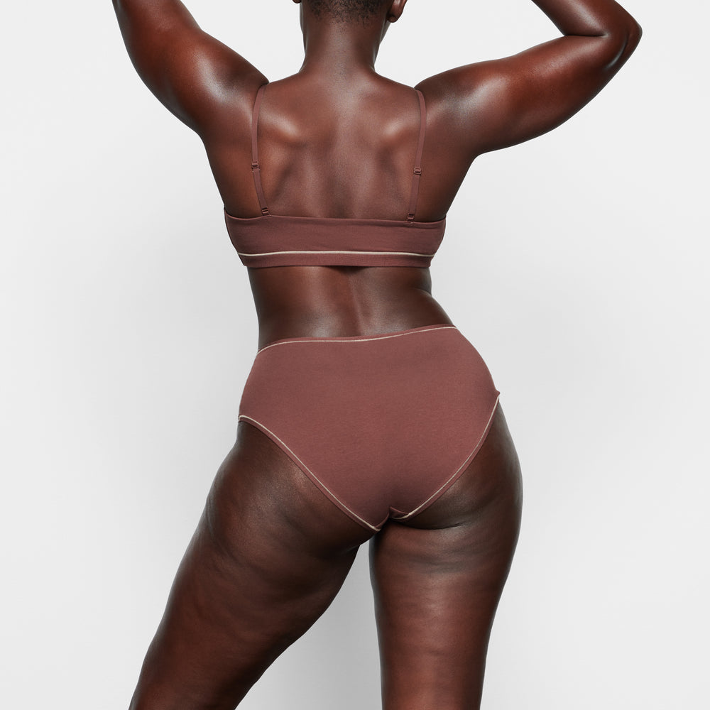Skims COTTON JERSEY FULL Brief Čokoláda | XRCT-64250