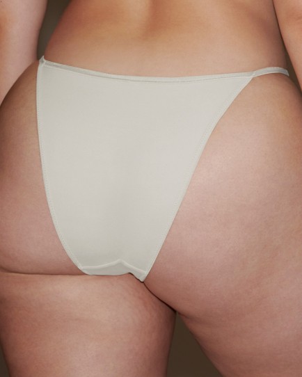 Skims COTTON JERSEY STRING Bikini Biele | NDMG-73286