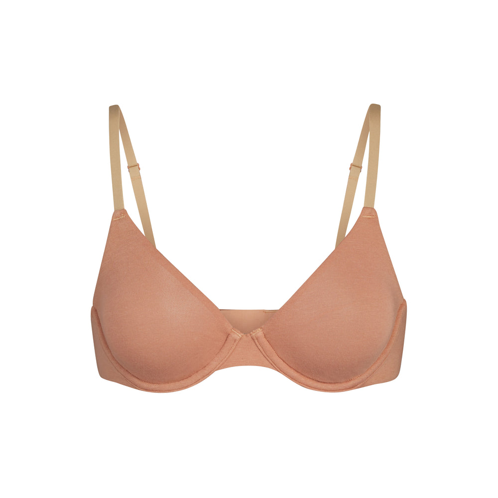 Skims COTTON JERSEY T-shirt Bra Marhule | OKNY-86740