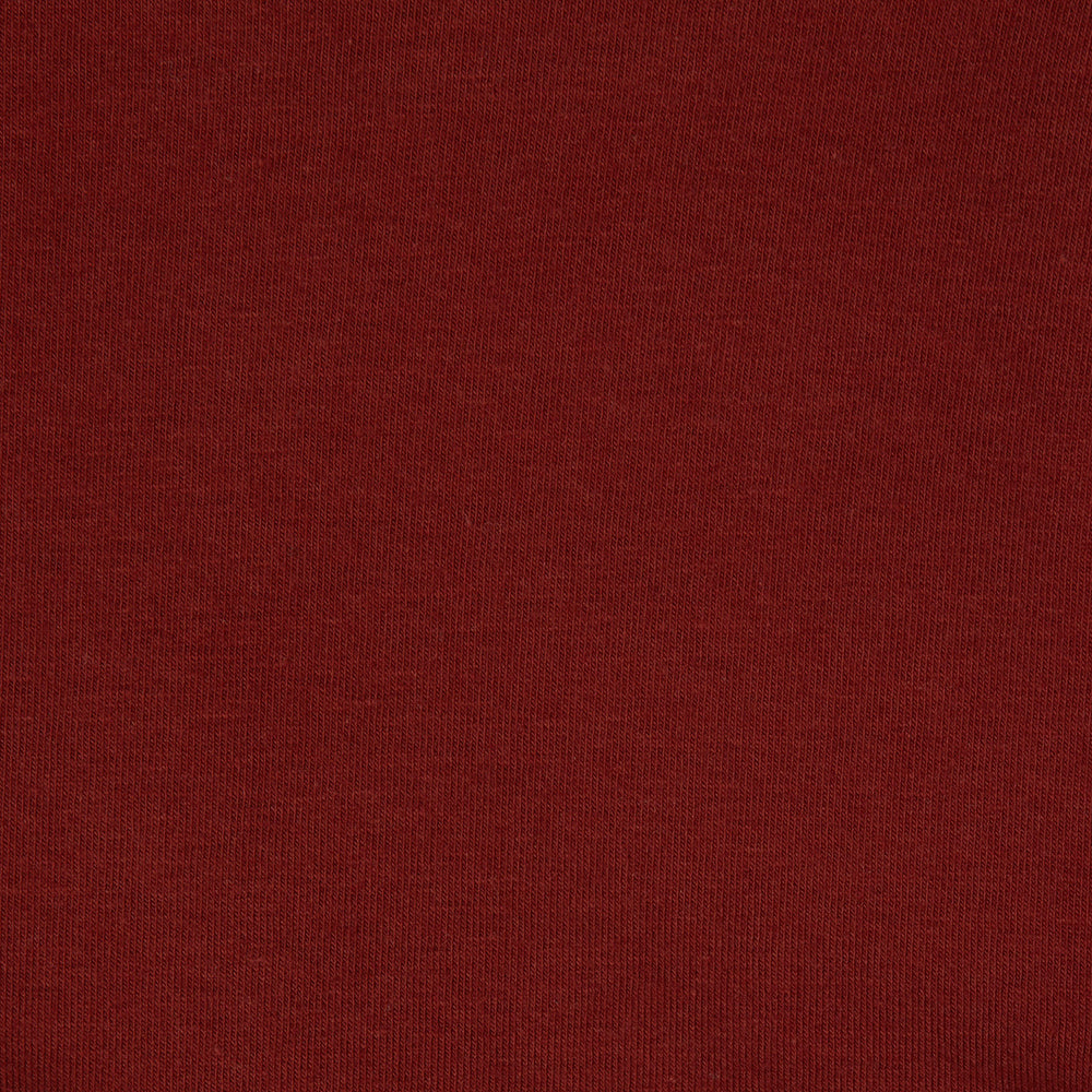 Skims COTTON JERSEY T-shirt Tmavo Červené | UOIB-60793