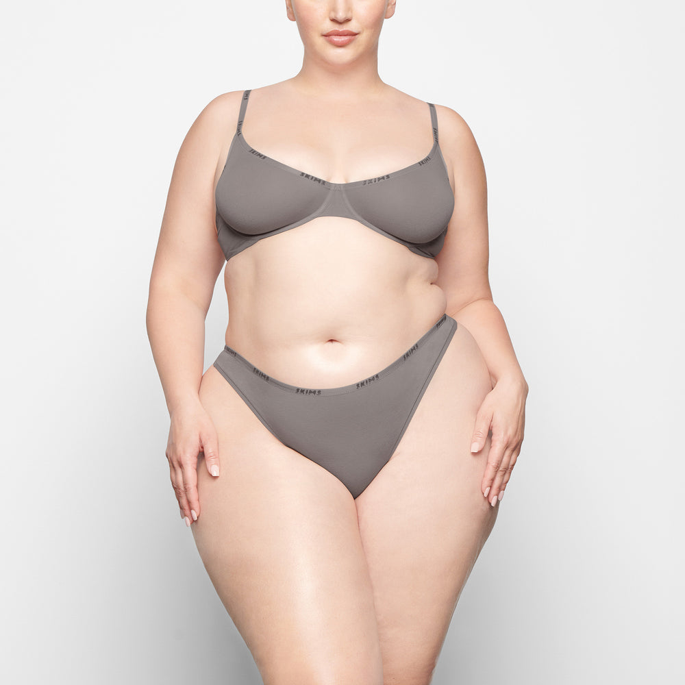Skims COTTON LOGO DIPPED Thong Siva | HIJT-95438