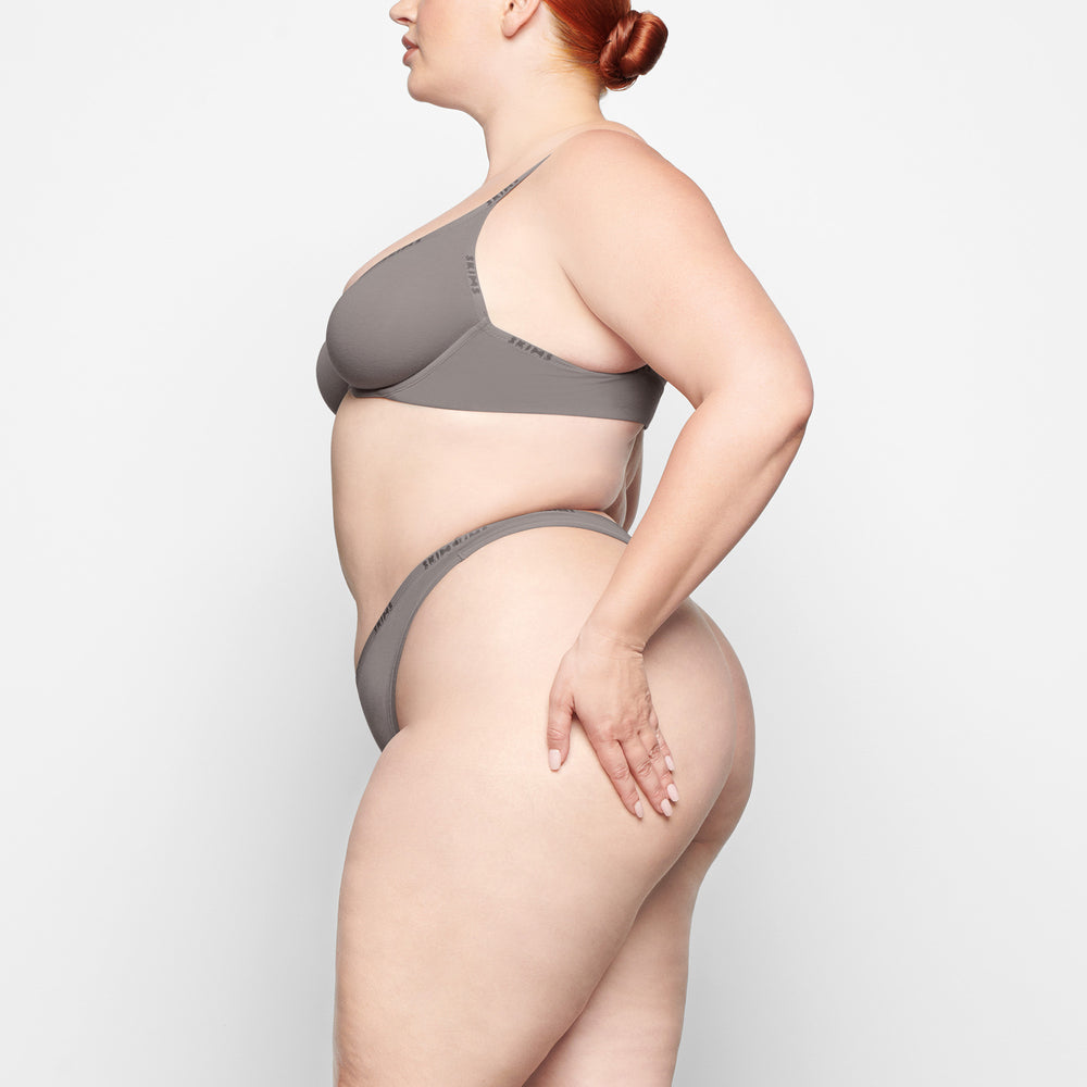 Skims COTTON LOGO DIPPED Thong Siva | HIJT-95438