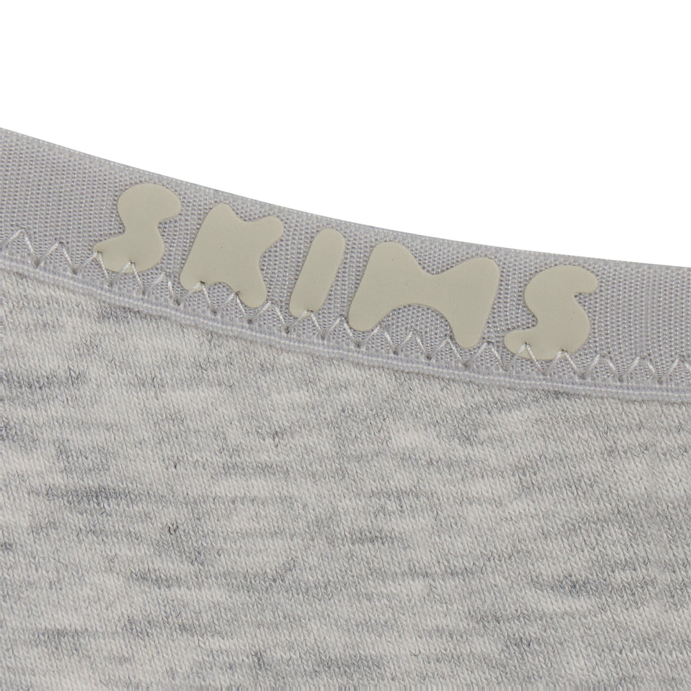 Skims COTTON LOGO DIPPED Thong Svetlo Siva | MWRJ-06231