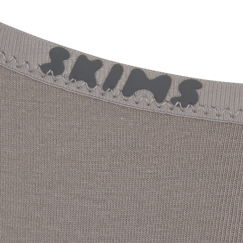 Skims COTTON LOGO HIGH LEG Bikini Siva | SJFW-89140