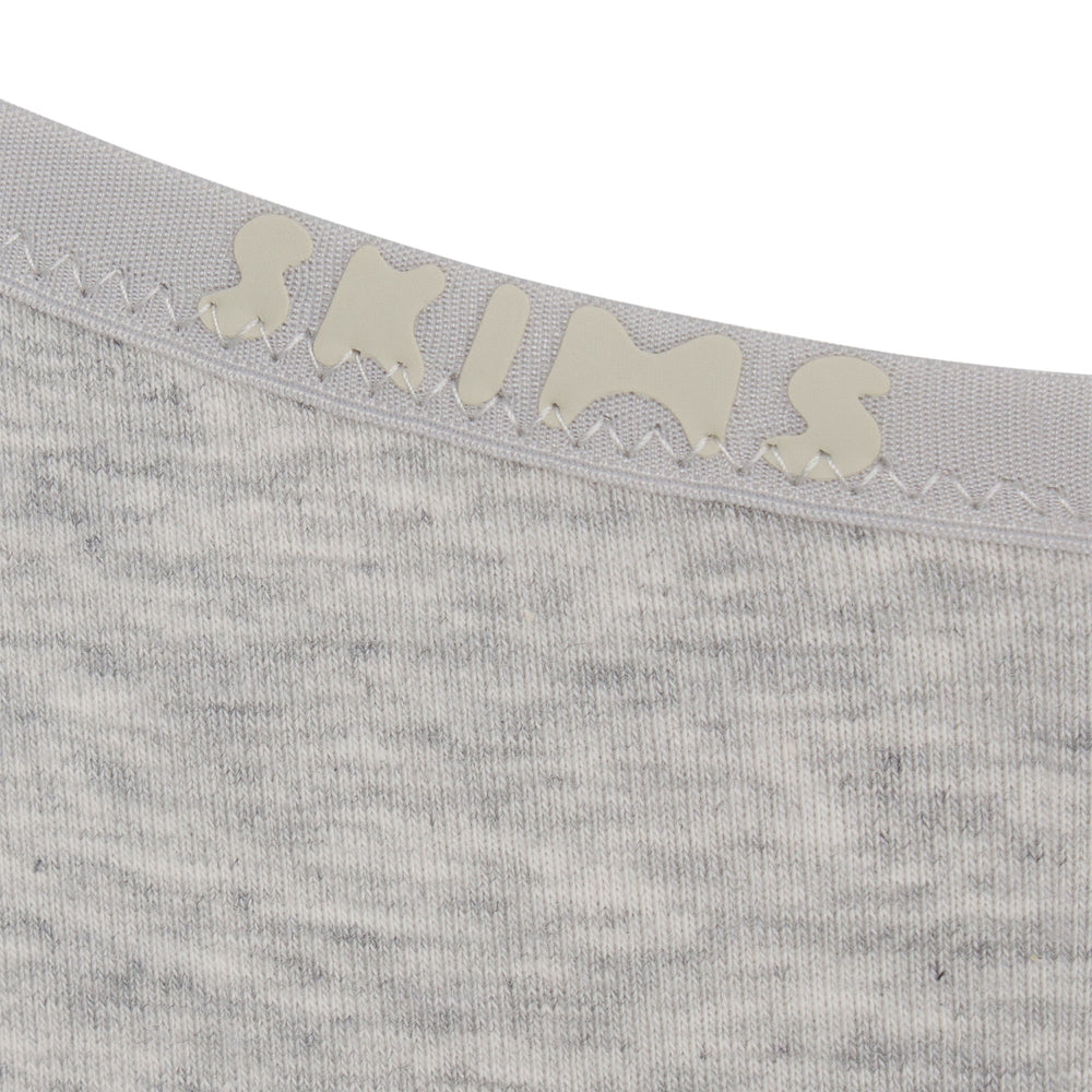 Skims COTTON LOGO HIGH LEG Bikini Svetlo Siva | EXCG-75480