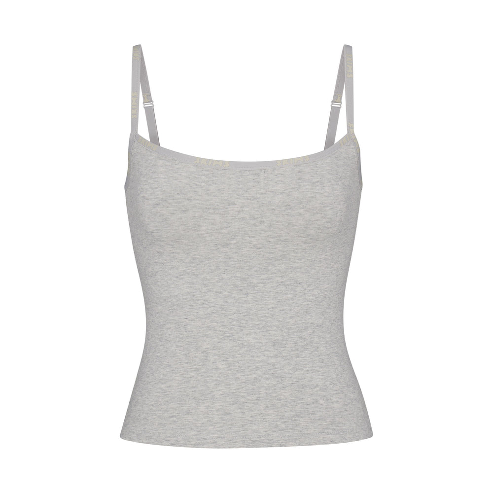Skims COTTON LOGO Tank Svetlo Siva | CSRN-63047
