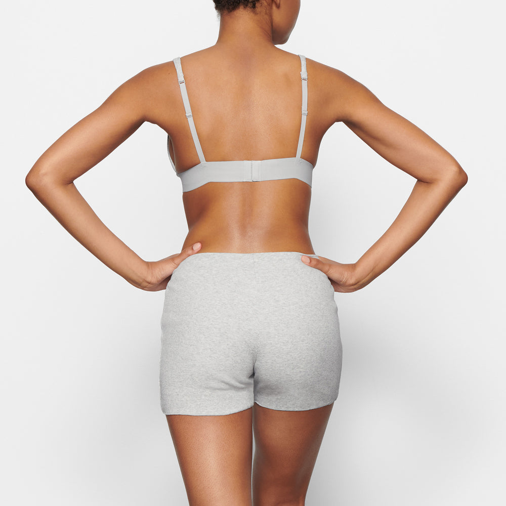 Skims COTTON RIB DRAWSTRING Kratasy Svetlo Siva | VHFW-41293