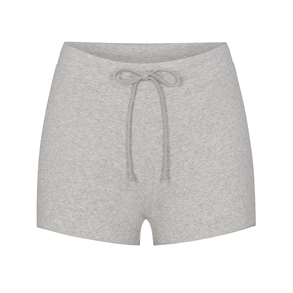Skims COTTON RIB DRAWSTRING Kratasy Svetlo Siva | VHFW-41293