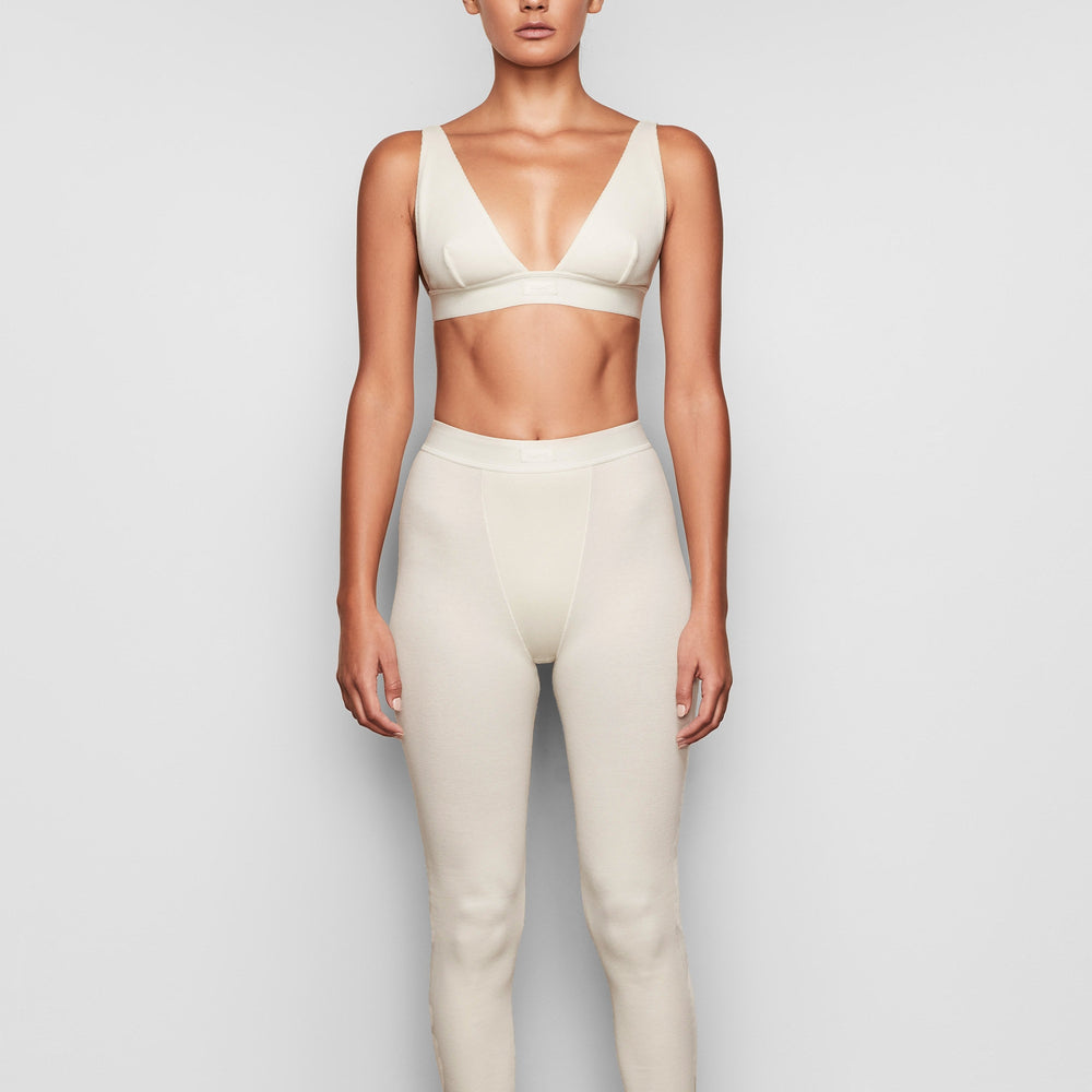 Skims COTTON RIB Leginy Biele | MLYQ-02436