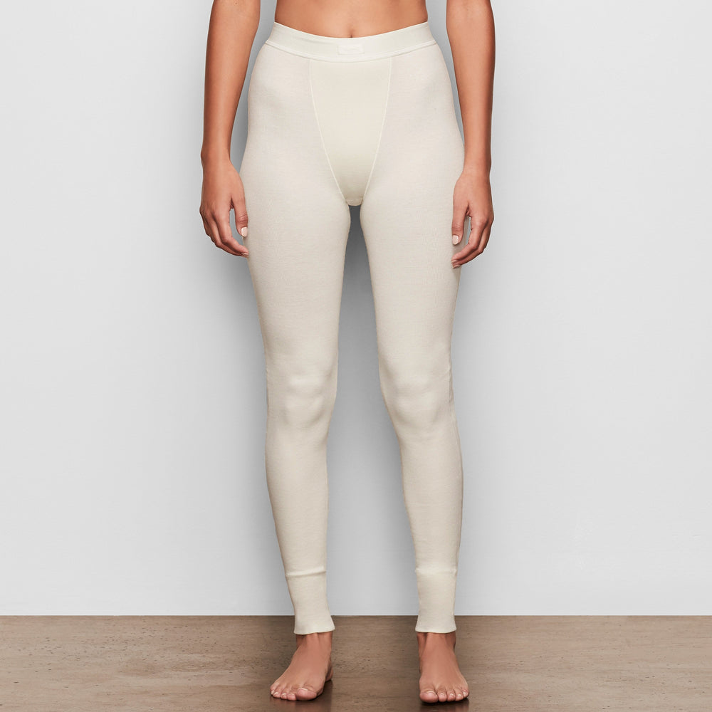 Skims COTTON RIB Leginy Biele | MLYQ-02436