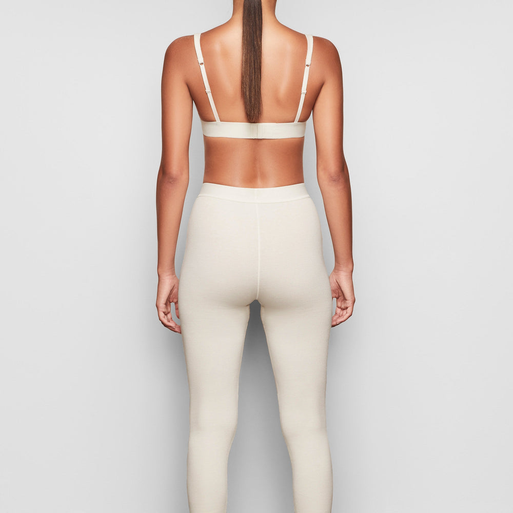 Skims COTTON RIB Leginy Biele | MLYQ-02436