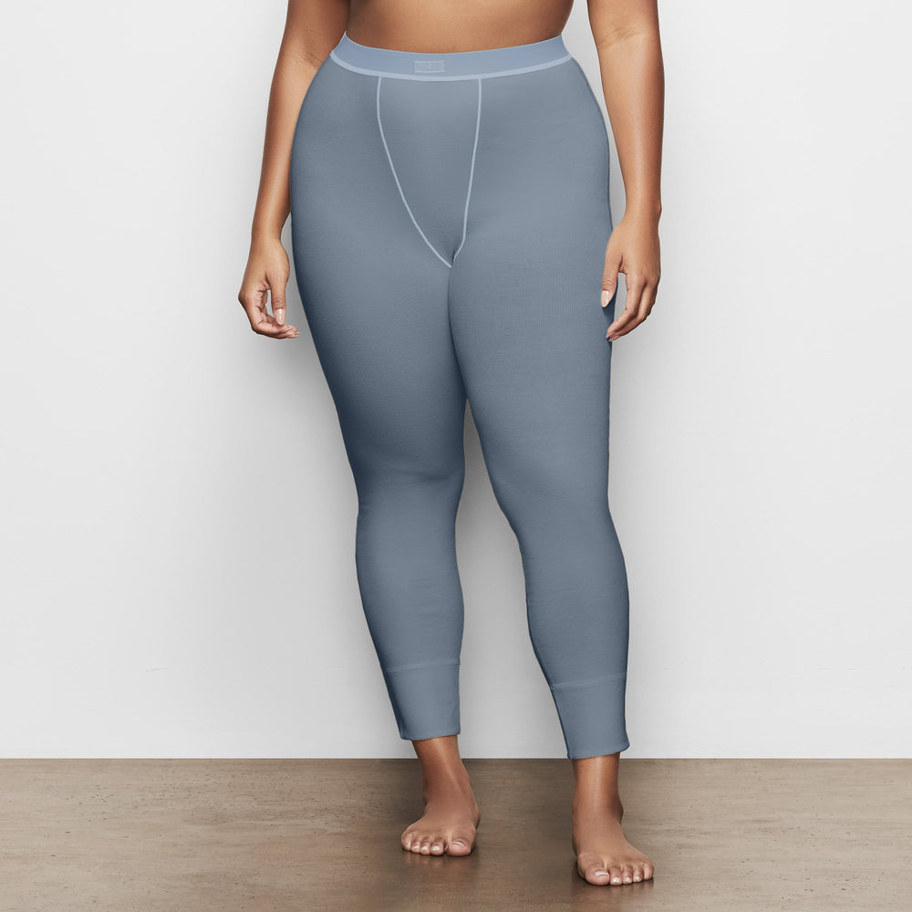Skims COTTON RIB Leginy Modre | EVBG-91602
