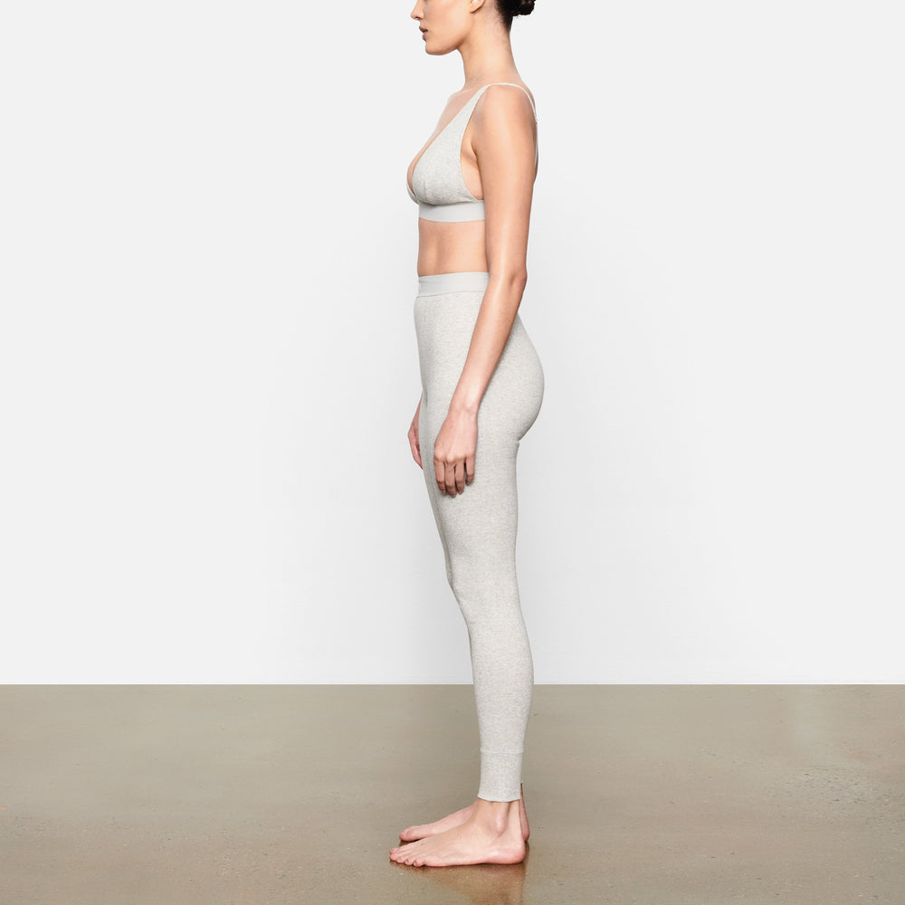 Skims COTTON RIB Leginy Svetlo Siva | JGEQ-85071