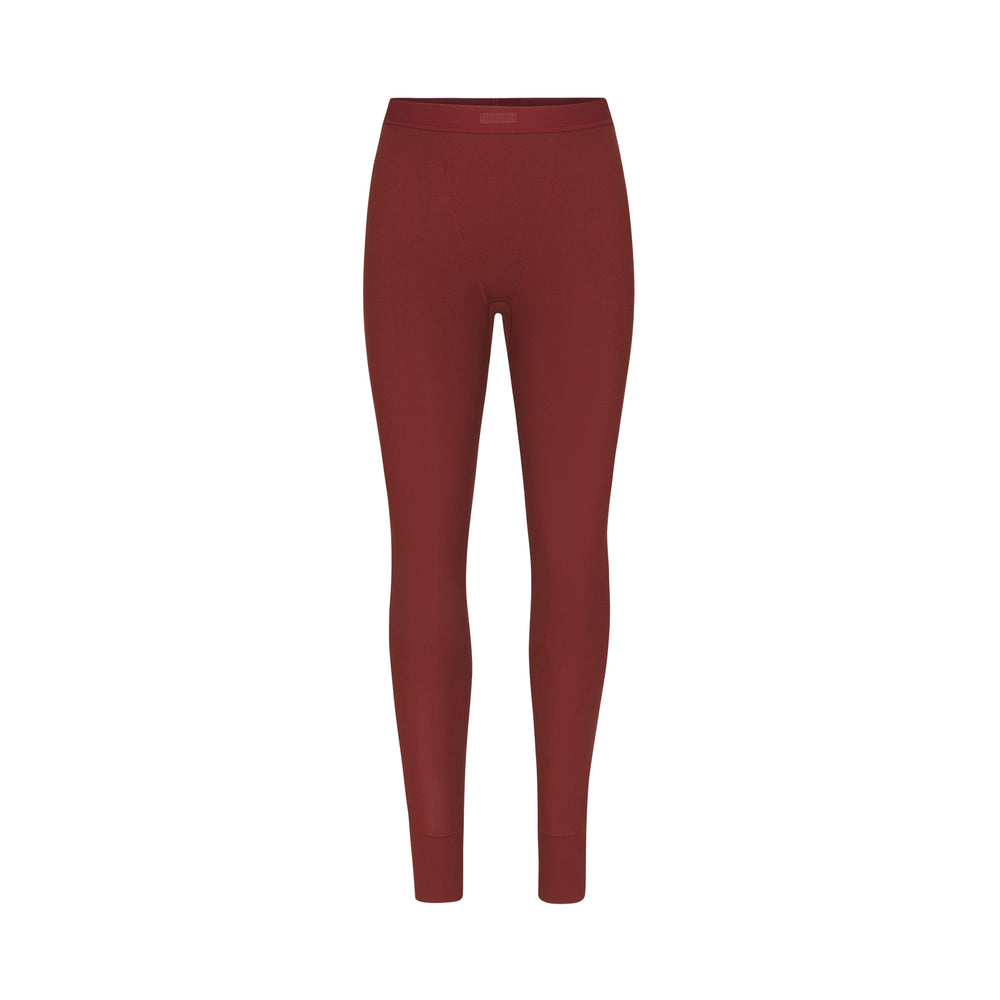 Skims COTTON RIB Leginy Tmavo Červené | JRYD-69503