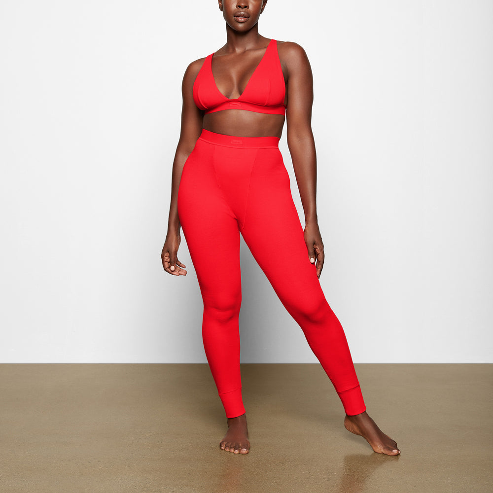 Skims COTTON RIB Leginy Červené | BCFD-34710