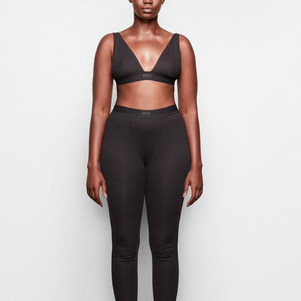 Skims COTTON RIB Leginy Čierne | FBQE-50172