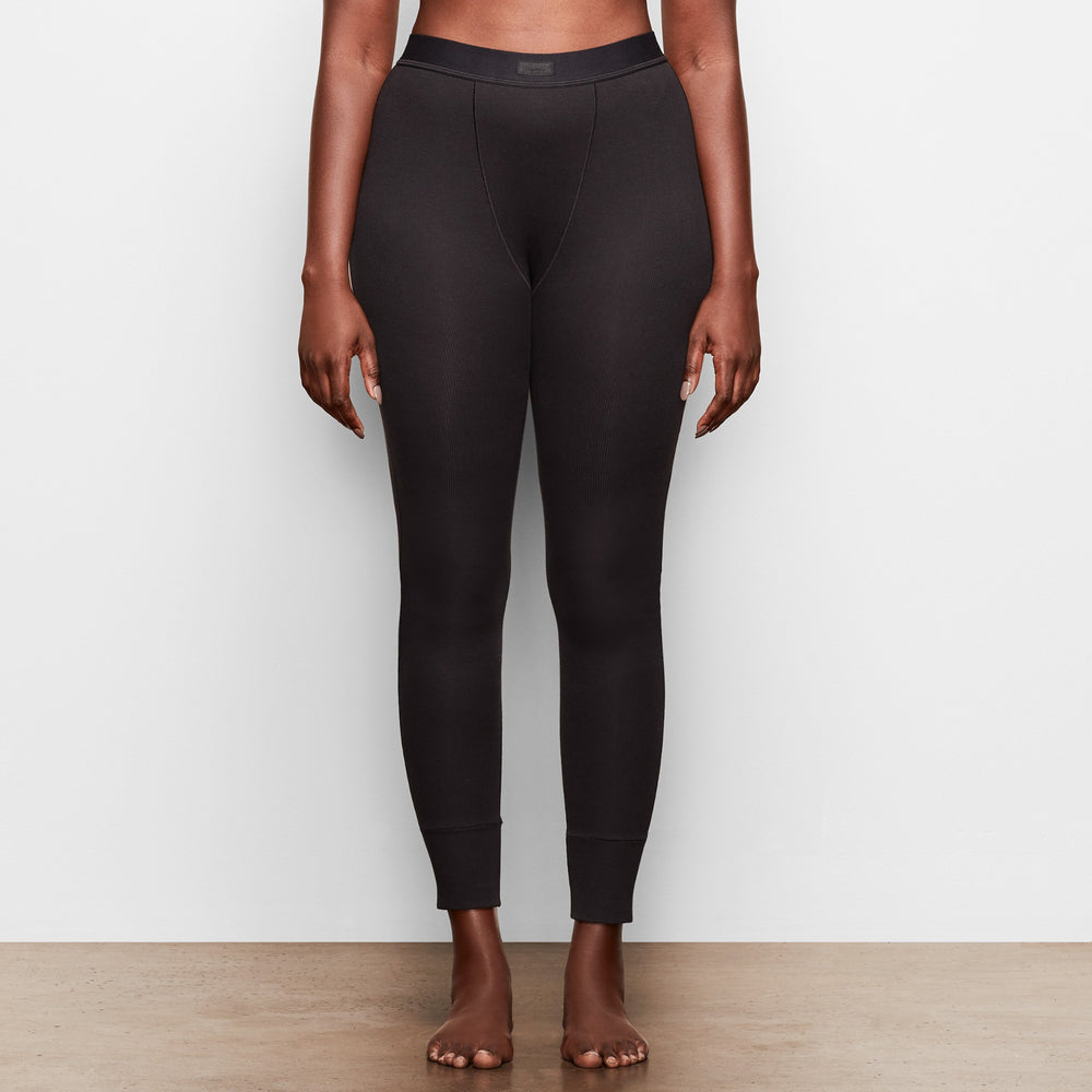 Skims COTTON RIB Leginy Čierne | FBQE-50172