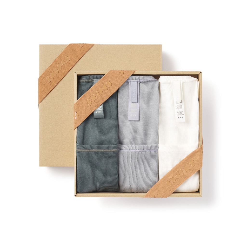 Skims COTTON RIB Pack Tank Tmavo Viacfarebný | TCXK-80469