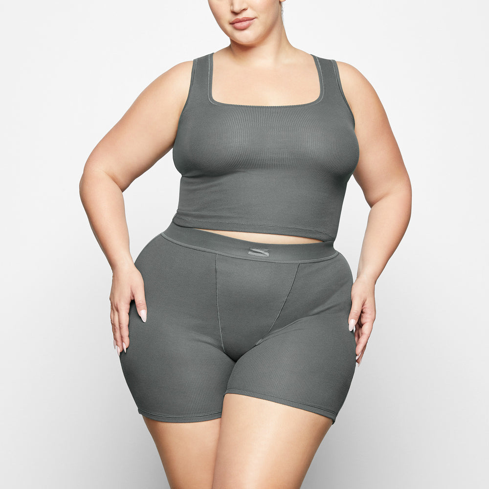 Skims COTTON RIB Pack Tank Tmavo Viacfarebný | TCXK-80469